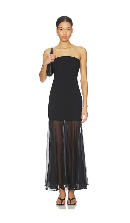 Astr the label vestido lizet en color negro M también en L, S
