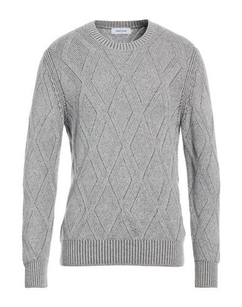 Man Sweater Grey Size 40 Virgin Wool, Viscose, Cashmere