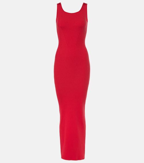 Davian silk-blend maxi dress