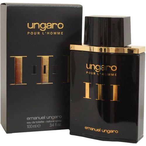 Ungaro Men's Pour Le Homme III Eau de Toilette Spray 100ml in White
