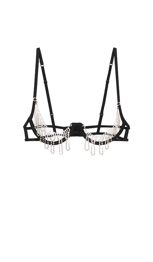 BLUEBELLA Estelle Open Wired Bra in Black. - L also in
