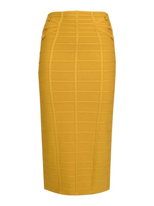 3D Viscose Knit Skirt