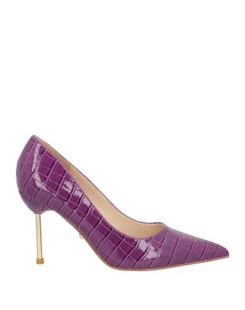 Woman Pumps Purple