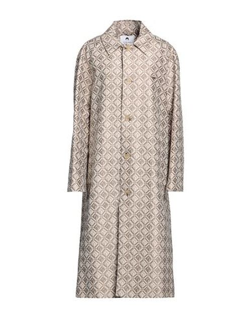 Woman Overcoat & Trench Coat Beige Size M Cotton, Polyester, Polyamide