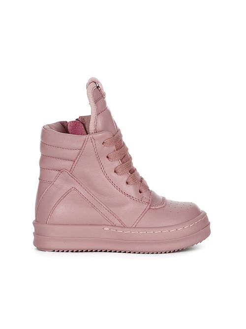 Baby's Geo Leather Sneakers - Dusty Pink