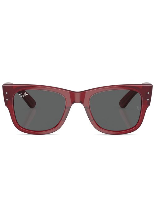 Mega Wayfarer Bio-Based sunglasses - Red