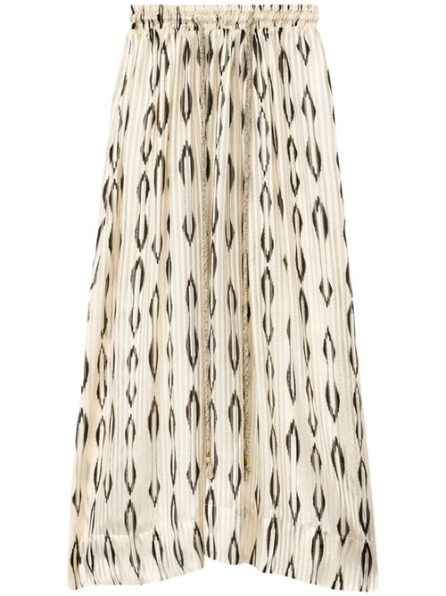 Samila maxi skirt - White