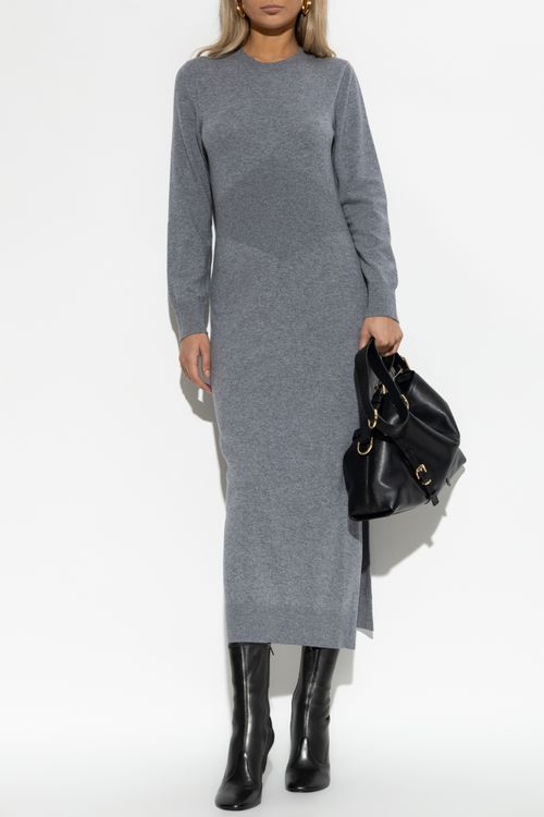 Cashmere Dress, Women's, Grey