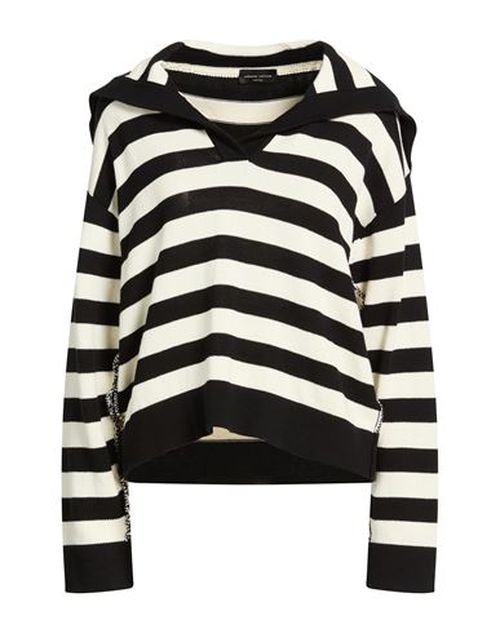 Woman Sweater Black Size L Cotton