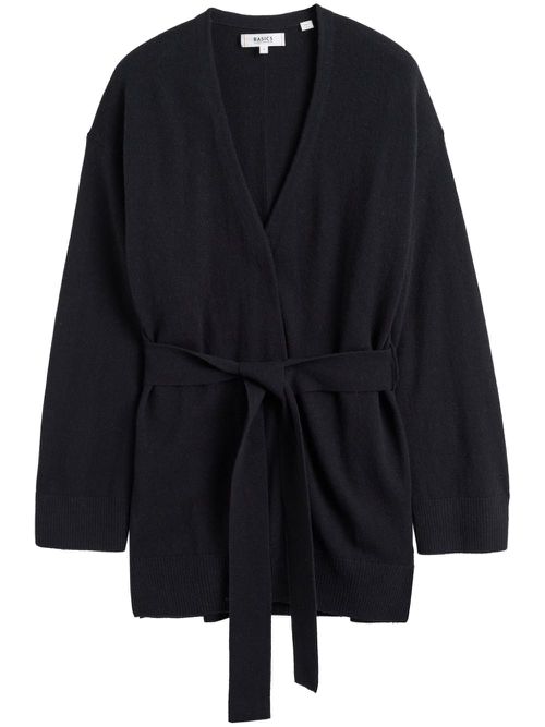 Wrap cardigan - Black
