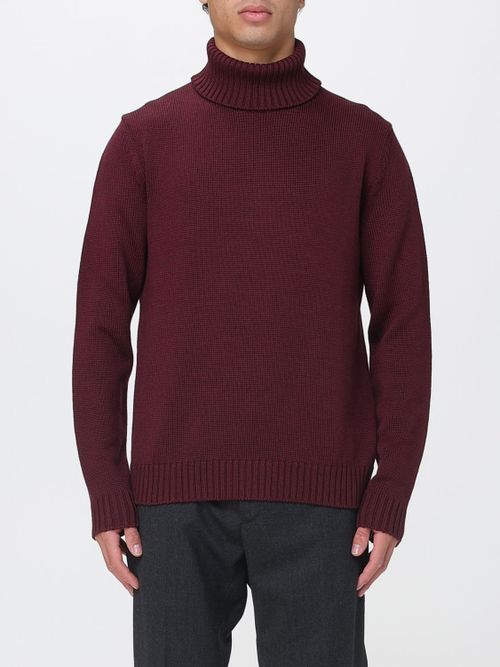 Sweater Men color Burgundy