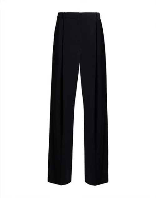 Woman Pants Black Size 10 Polyester, Elastane
