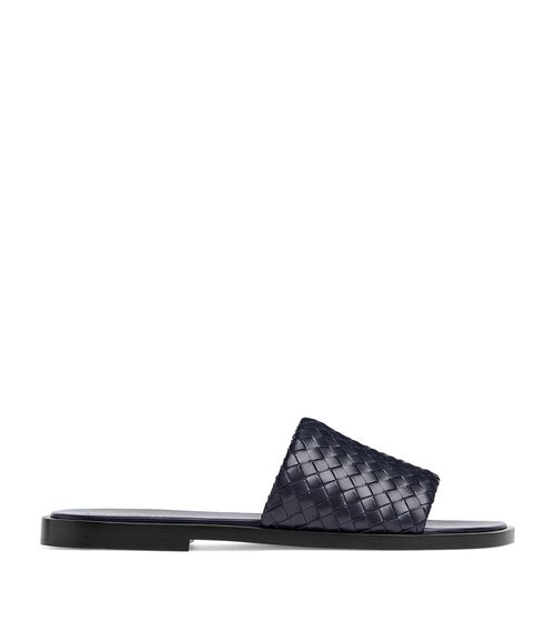 Leather Intrecciato Elio Sandals