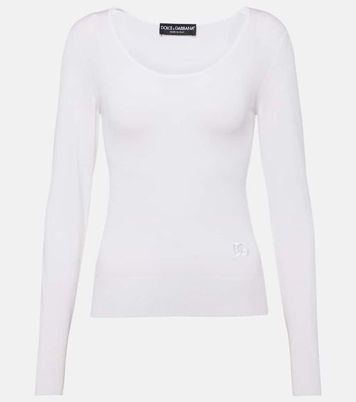 Silk-blend sweater