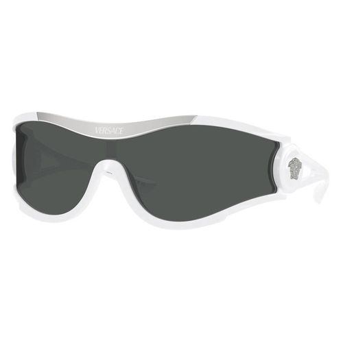 Dark Grey Shield Unisex Sunglasses VE4475 314/87 42
