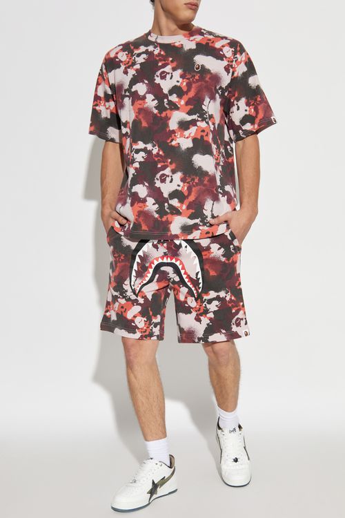 T-shirt With Logo, Men's, Red