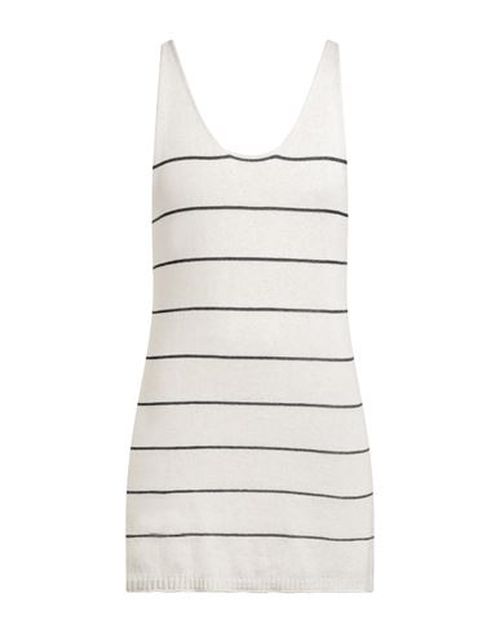 Man Tank top Ivory Size L/XL Linen, Viscose, Cotton