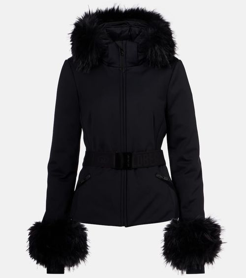 Giselle faux fur-trimmed ski jacket