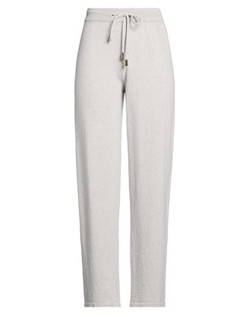 Collezione N_01 Woman Pants Light grey Size S Merino Wool, Cashmere