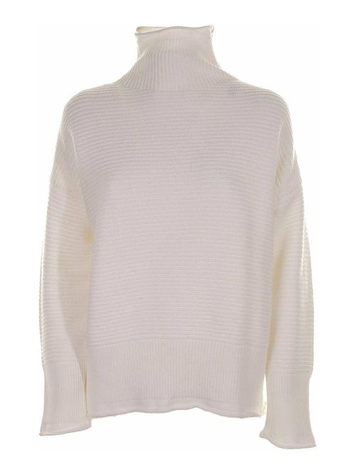 White Wool Turtleneck