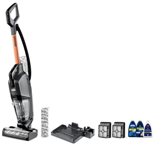 CrossWave HydroSteam Plus Multi-Surface Wet Dry Vacuum Black