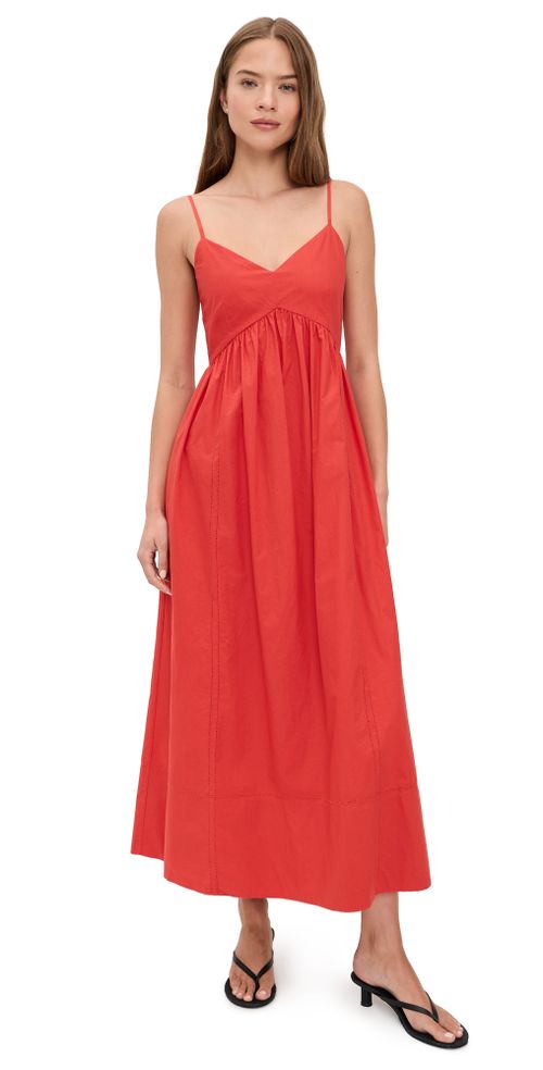 Peninsula Dress Tomato
