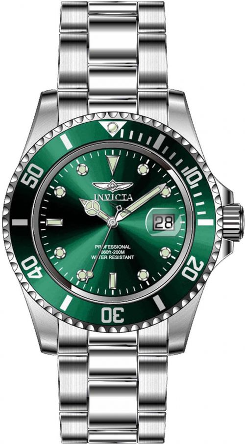 Pro Diver Quartz Green Dial Mens Watch 47355