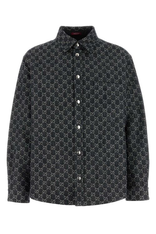 Denim Shirt — Navy