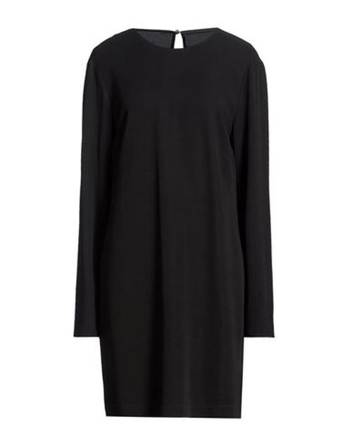 Woman Mini dress Black Size 10 Viscose, Elastane