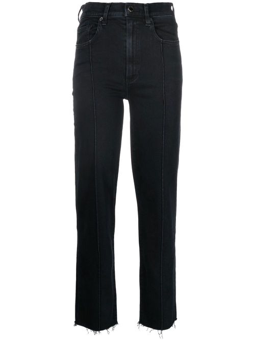 Amelia straight-leg cut jeans - Blue