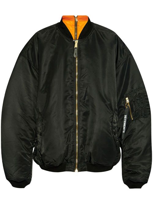 X Alpha Industries reversible bomber jacket - Orange
