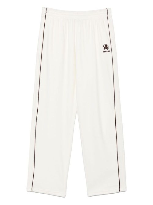 Sinclair jersey track pants - White