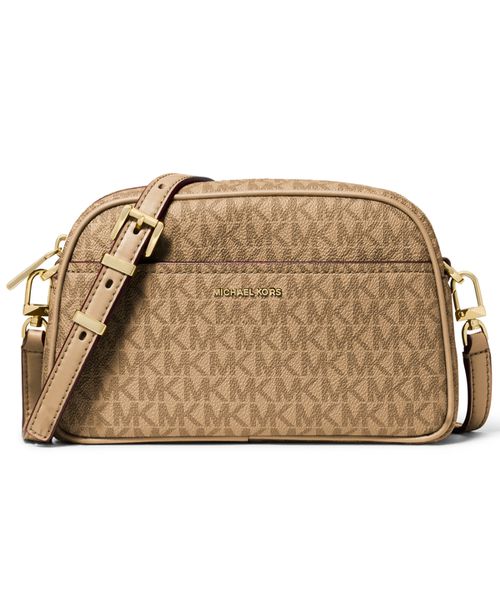 Jet Set Small Camera Crossbody Bag - Husk