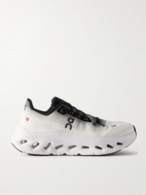 Cloudtilt Stretch Recycled-knit Sneakers - White