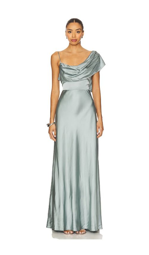 House of Harlow 1960 x REVOLVE Antonia Gown in Green.  XS. Also in L, M, S