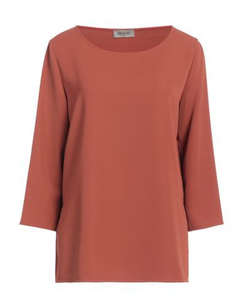 Nenah Woman Top Rust Size M Polyester, Elastane