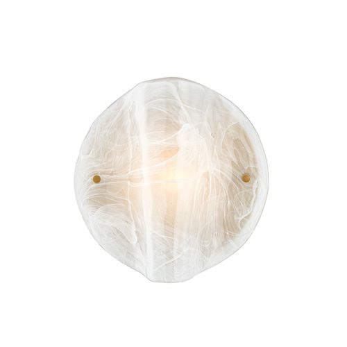 Patina Brass Wall Sconce from the Dale Collection