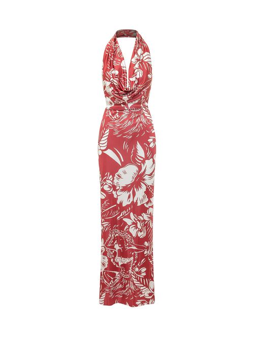 Elegant Floral Mini Suit with Modern Cut