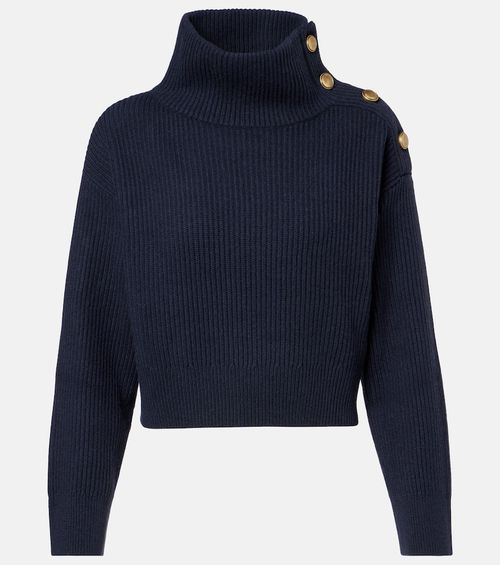 Wool, cashmere, and silk sweater