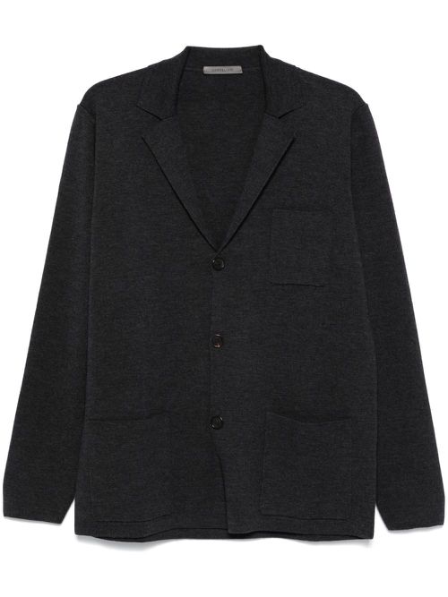 Knitted blazer - Grey