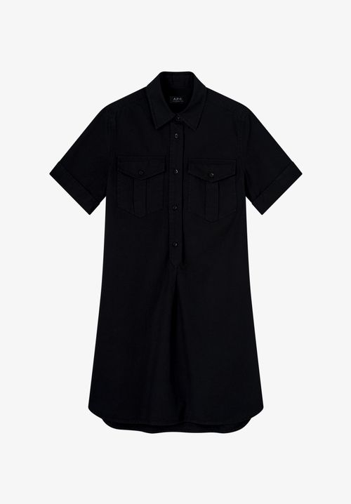 A. P.C. Women's Army dress Size: 34 in Black