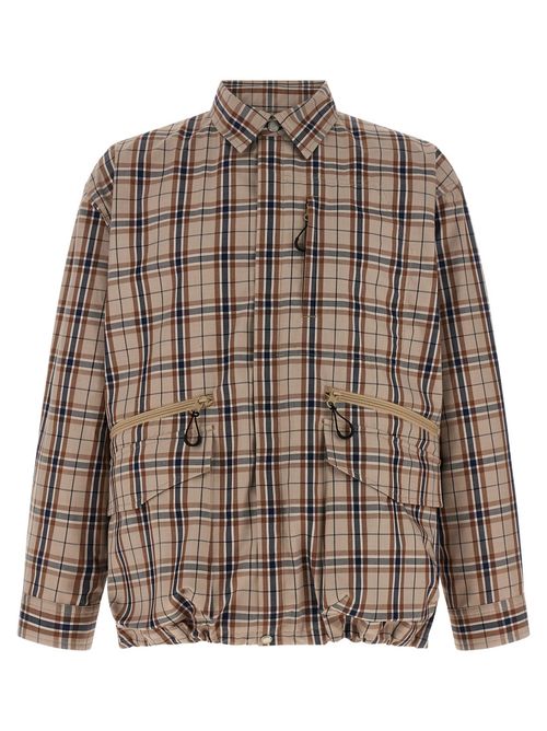 Beige Oversized Overshirt