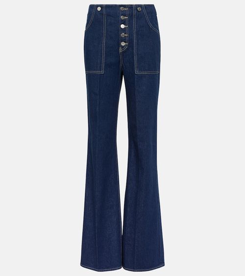 Crosbie high-rise wide-leg jeans