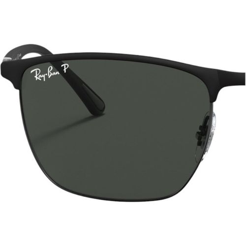 Ray - Ban Unisex Pair of replacement lenses Ray - Ban Rb3686 Replacement lenses Steel Green Squared Polarized Anti-glare