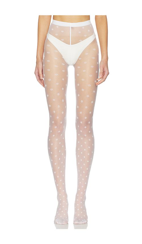 Wolford Daisy Tights in Black. XS. Also in