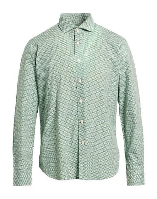 Man Shirt Green Size 15 ¾ Cotton