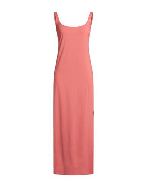 Woman Maxi dress Brick Size M Polyamide, Elastane