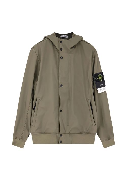 Hooded Zip Jacket with Internal Drawstring, Concealed Pockets & Ribbed Trims