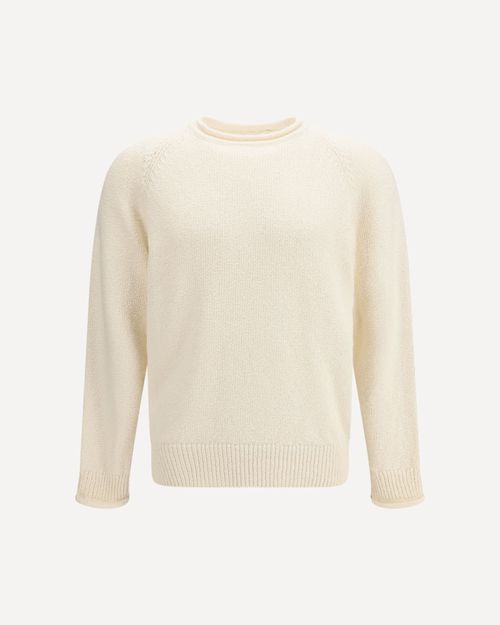 Ralph crewneck cotton Sweater with raglan sleeves Male S