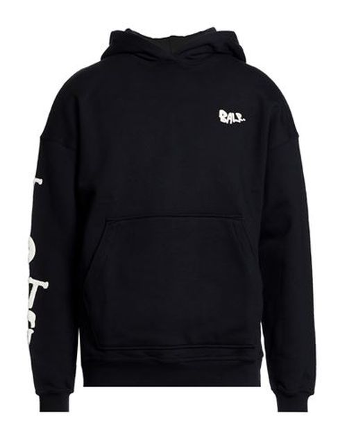Man Sweatshirt Black Size L Cotton